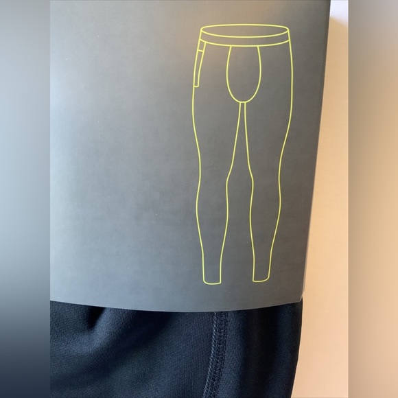 All in Motion Men's Heavyweight Thermal Pants in black, size medium - Picture 3 of 6